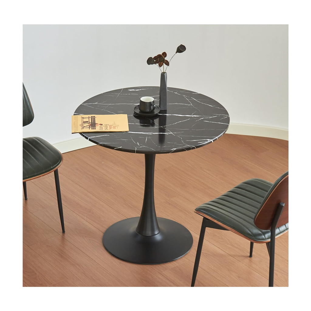 Round Dining Table, 31.5" Tulip Table (White)