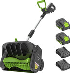Electric Snow Shovel 2x20V Cordless 17in 1200W Brushless