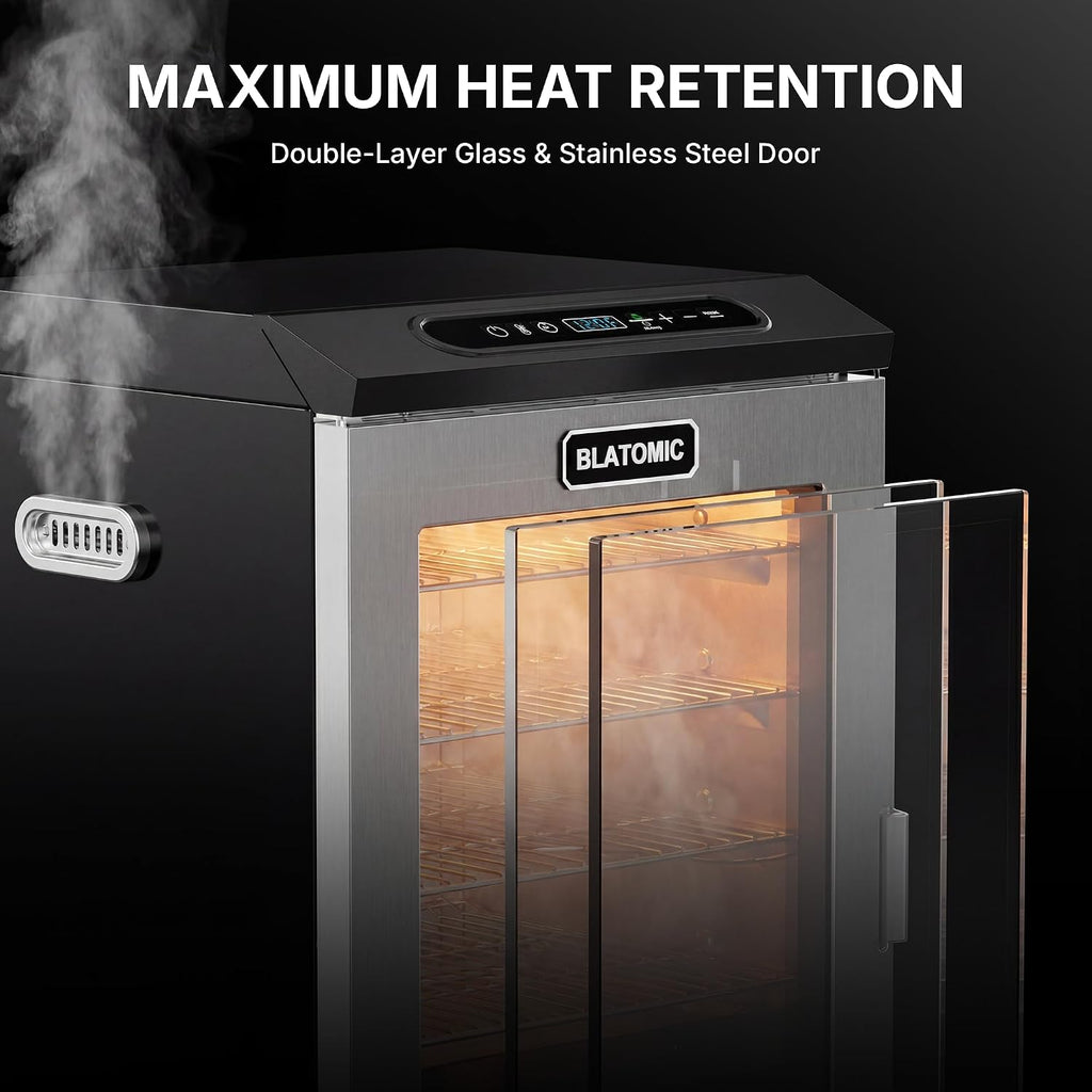 1500W Electric Smoker for Outdoor, 30" Digital Vertical Smoker