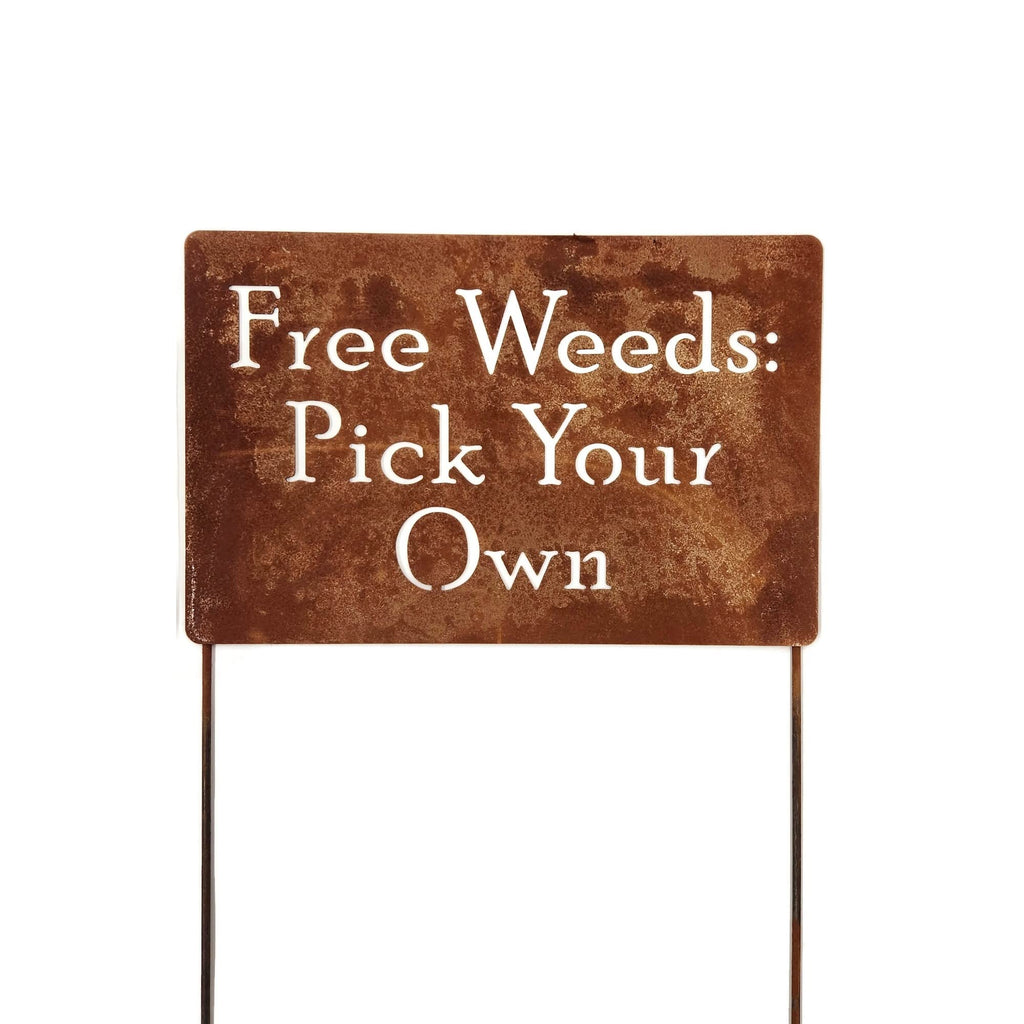 Funny Garden Stake 20 to 33 Inches Tall (The Orchard, Large 28" Tall)