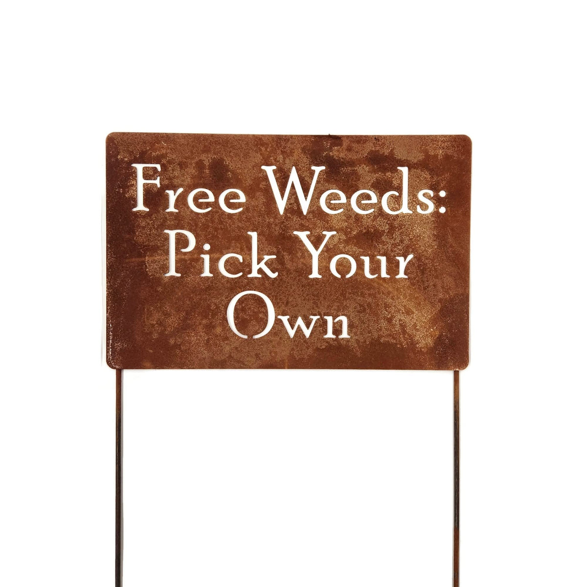 Funny Garden Stake 20 to 33 Inches Tall (Now Grow You sons of Bitches, Large 28" Tall)