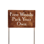 Funny Garden Stake 20 to 33 Inches Tall (Cocktail Garden, Large 28" Tall)