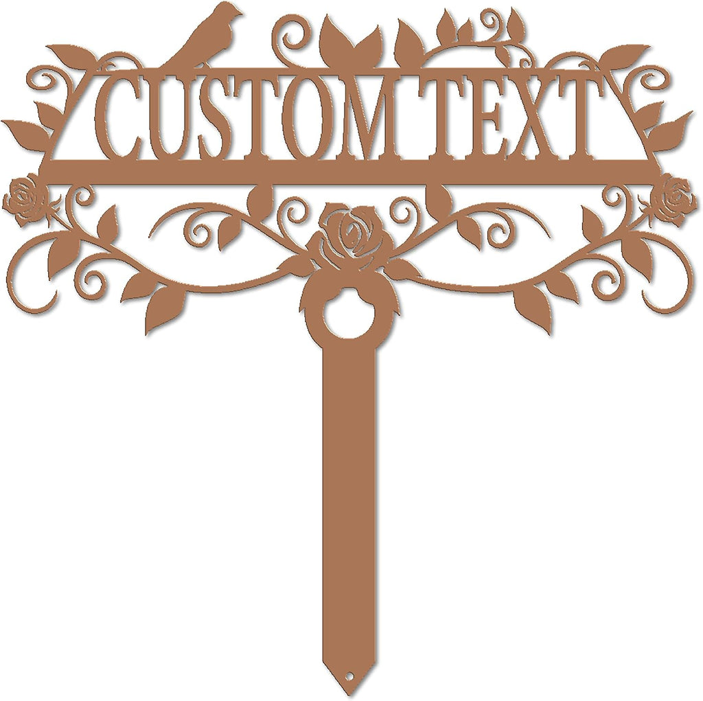 Lewis Design Company Rose Garden Custom Stake