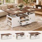 kepptory 40" Lift Top Coffee Table with Storage, Black