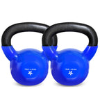 Yes4All Vinyl Kettlebell, 5–100 Lb Strength Training Kettlebell