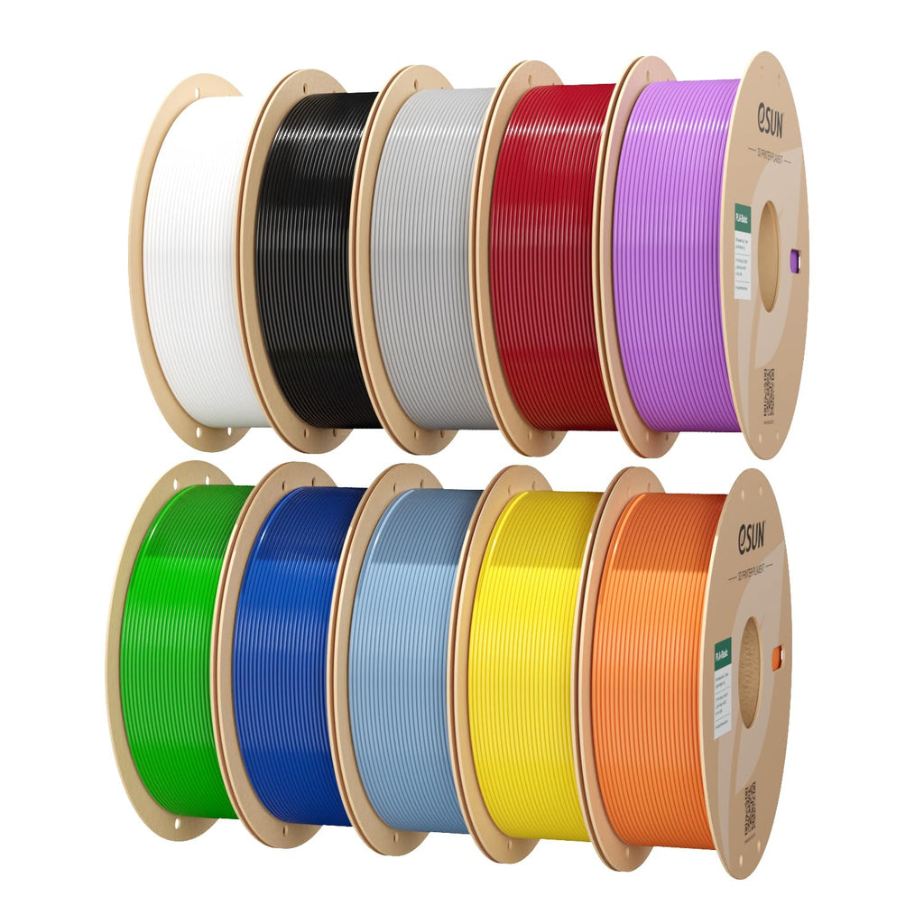 eSUN PLA Basic Filament 1.75mm 3D Printer Filament 10KG 10 Colors