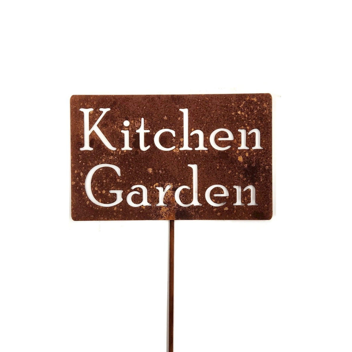 Funny Garden Stake 20 to 33 Inches Tall (No Pesticides Please, XL 33" Tall)