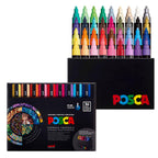 posca® PC-5M Water-Based Acrylic Paint Markers, Medium Tip, 48 Count