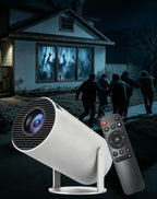 Scary Decorations Halloween Window Projector，white：With Effect fabric