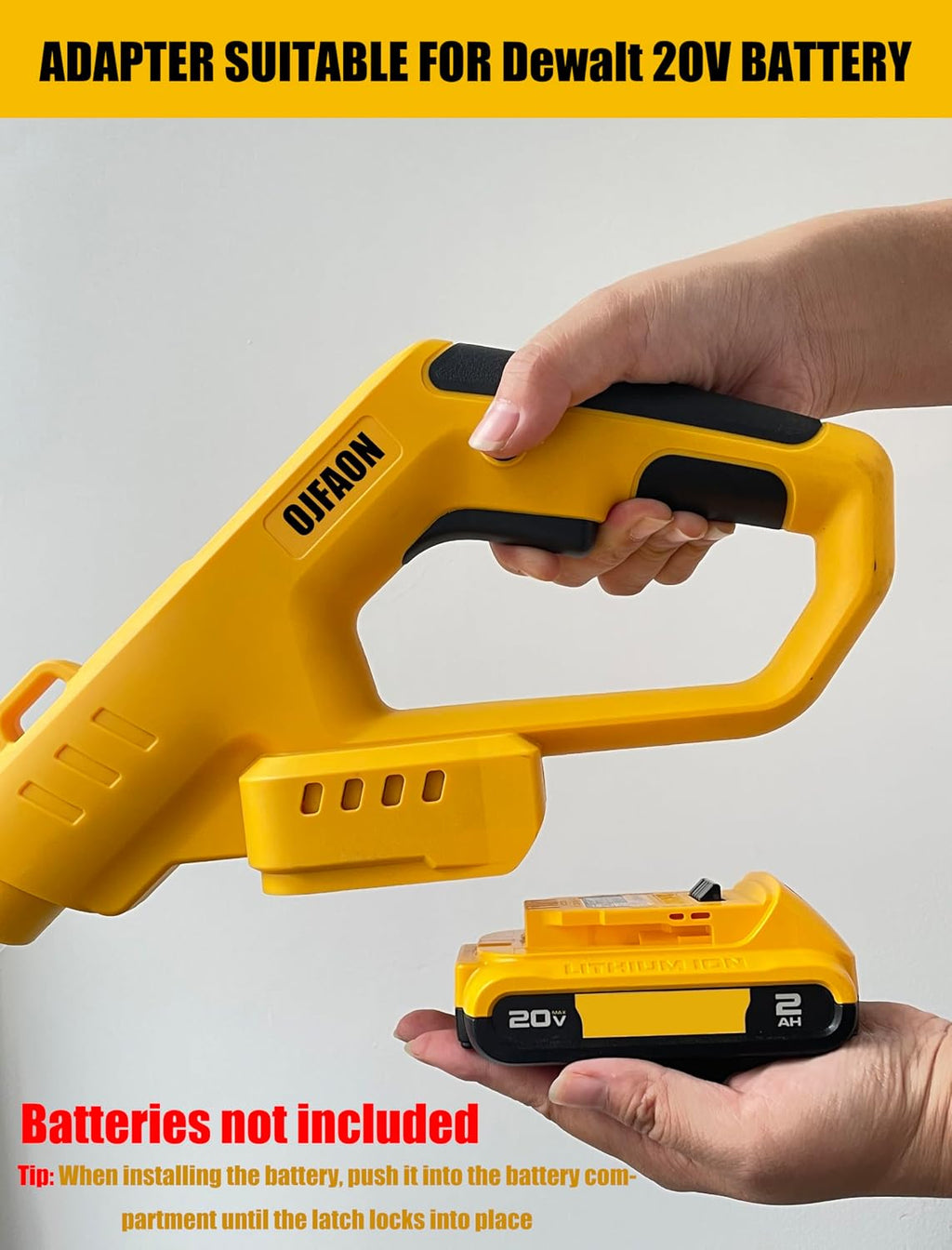 Cordless Weed Wacker for DeWalt 20V MAX Battery