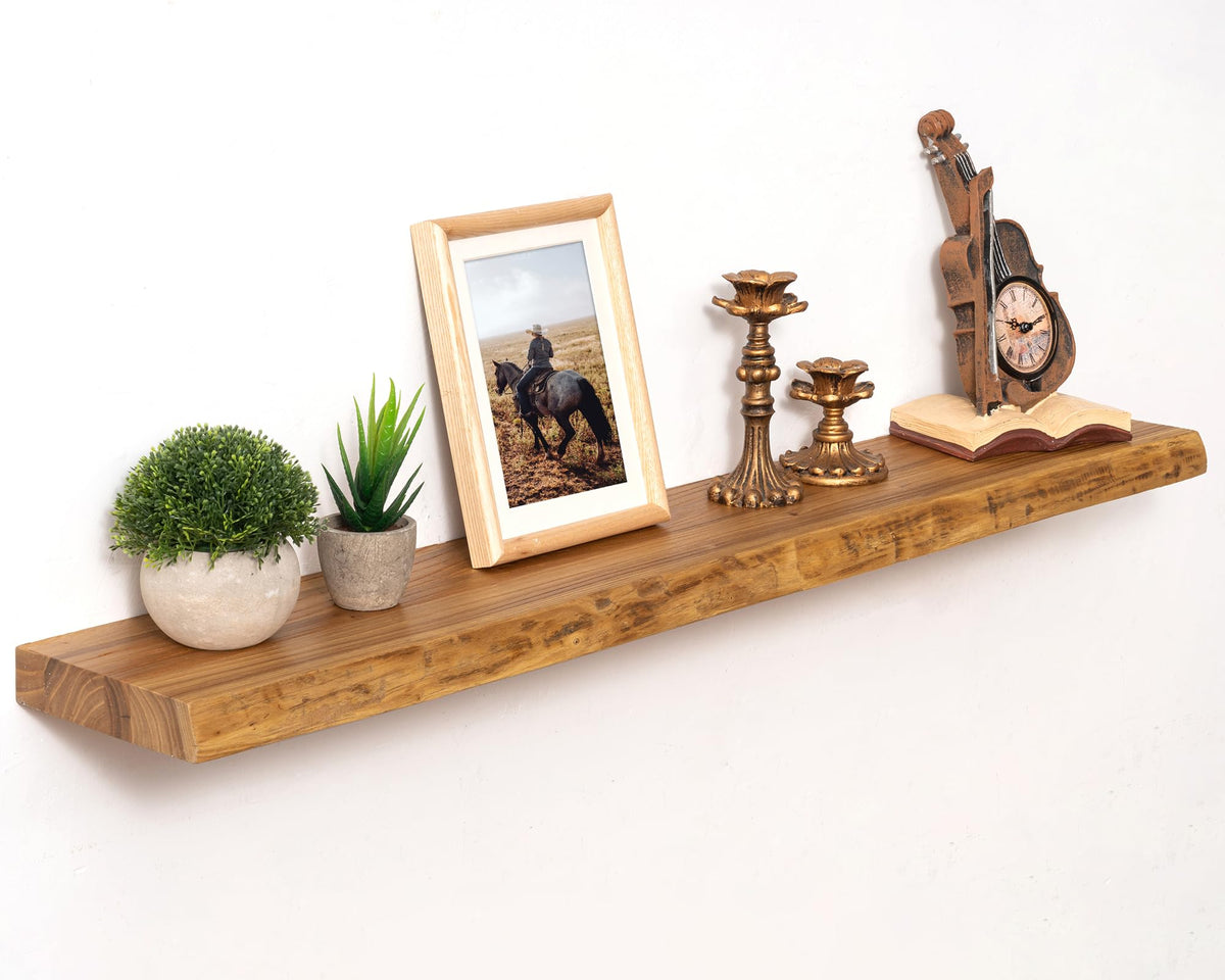 Marsmiles 55in Long Floating Shelves for Wall Mounted, 1Pack|Natural