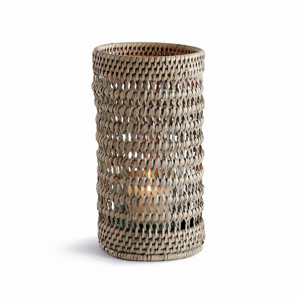 Napa Home & Garden Burma Rattan Hurricane Small Small Brown