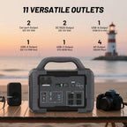 1000W Portable Power Station 1024Wh LiFePO4 for Outdoor & Home