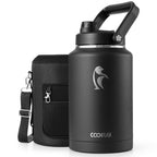 Coolflask Titan 2 Gallon Water Bottle Insulated with Large Spout Lid