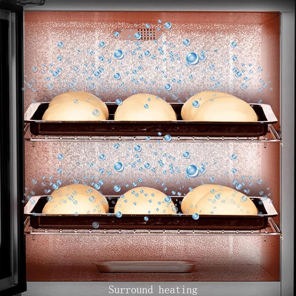 40L Electric Dough Proofer Machine, Kitchen Dough Yogurt Bread Fermentation Machine, with Humidity and Temperature Control, High Efficiency Household