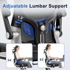 marrap Ergonomic Office Chair, Adjustable Lumbar Support