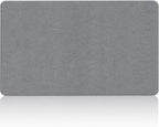 THMINS Extra Large Stone Bath Mat, 36''x24'' Stone Shower Mat