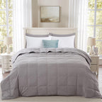 Globon Summer Down Comforter King Size,Extra Lightweight Duvet Insert,White