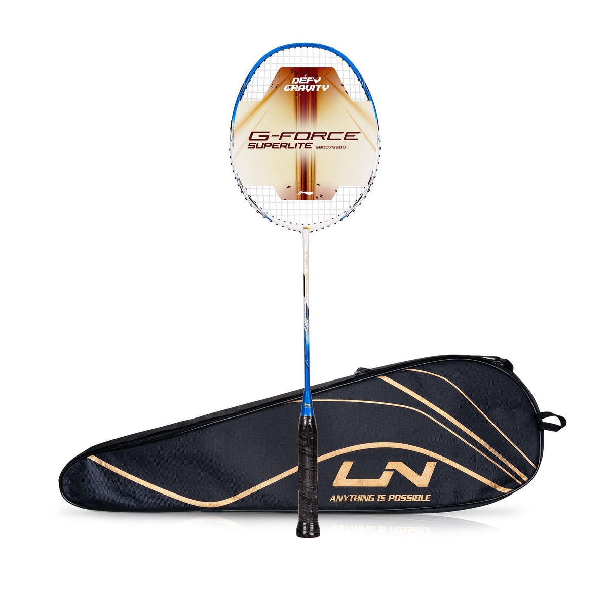 LI-NING G-Force 5900 Superlite Strung Badminton Racquet 5U G6