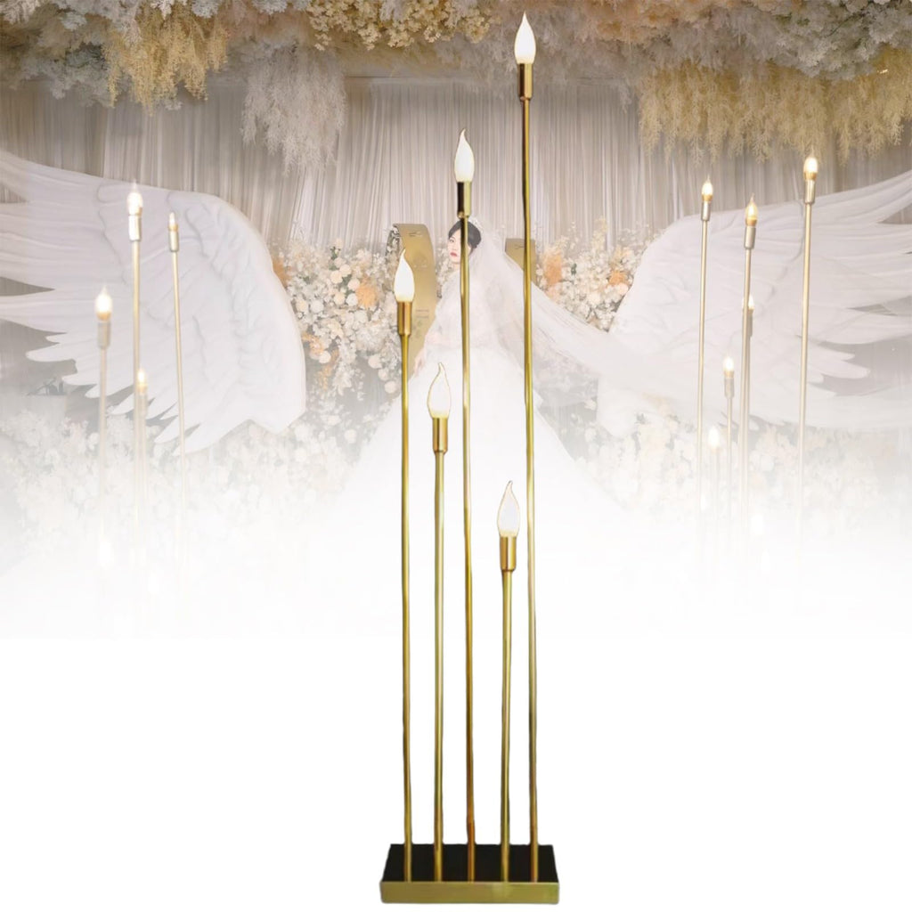 Floor Candle Holders Lamp for Wedding Metal Floor
