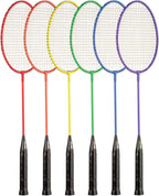 Champion Sports 26" Twin Shaft Badminton Racket with Nylon Coated Steel Strings