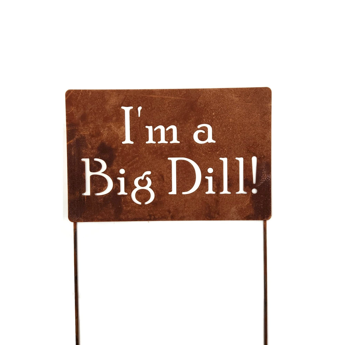 Funny Garden Stake 20 to 33 Inches Tall (The Vineyard, Large 28" Tall)