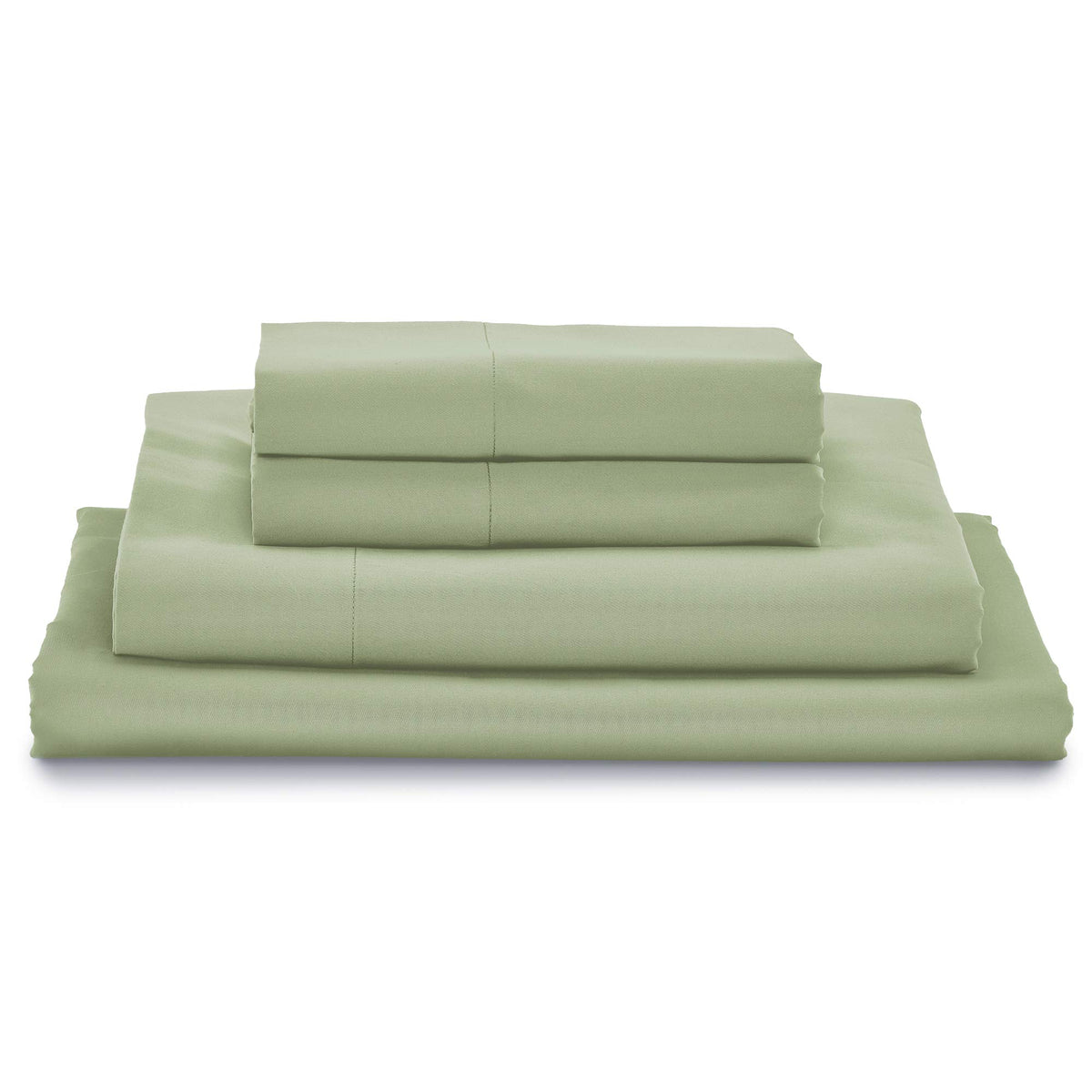 MyPillow Giza Dreams Bed Sheets, 100% Certified Giza Egyptian Cotton, Deep Pocket, Sateen Weave [Queen, Sage]