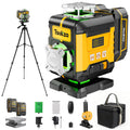 16 Lines Laser Level with Tripod, 4 X 360° Self Leveling for Construction