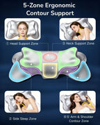 Neck Pillow for Sleeping, Portable Memory Foam Pillow, Travel Size