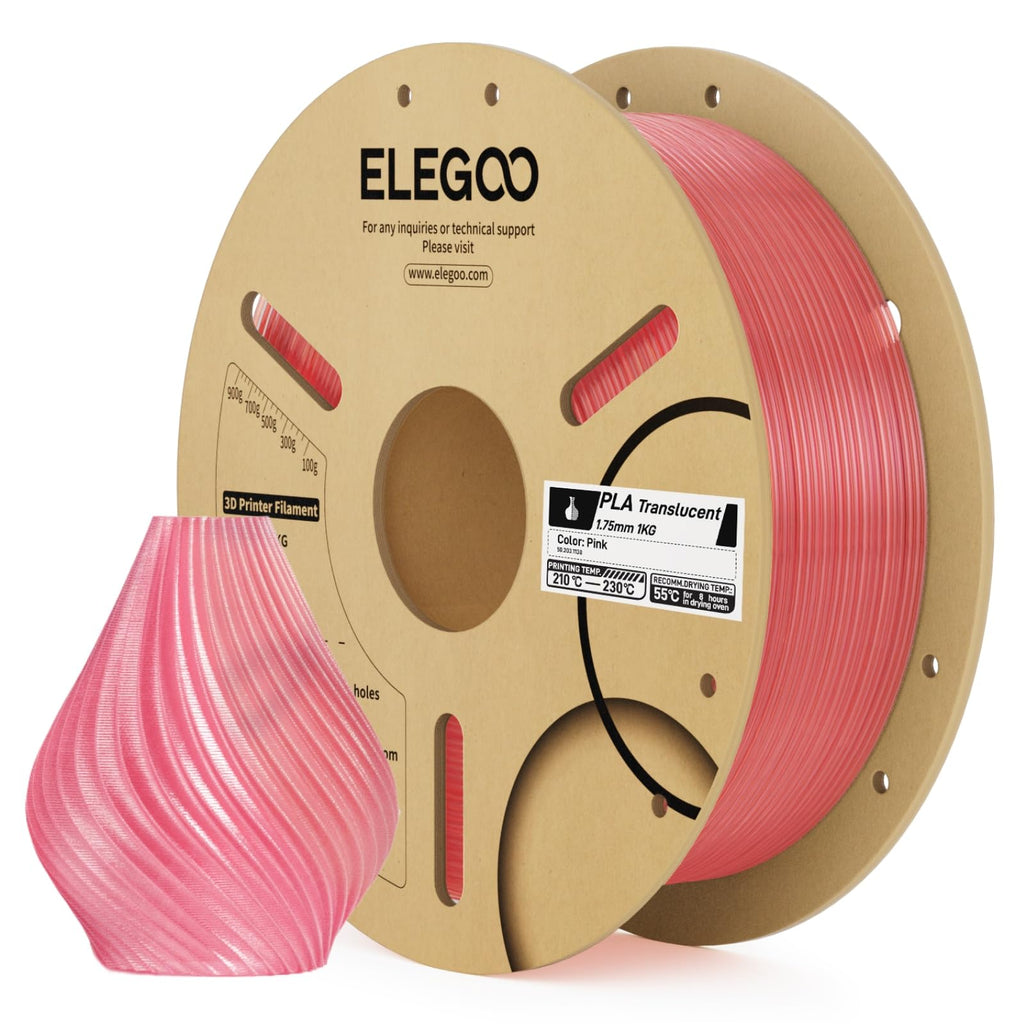 ELEGOO PLA 3D Printer Filament 1.75mm Bundle Multicolors 10KG
