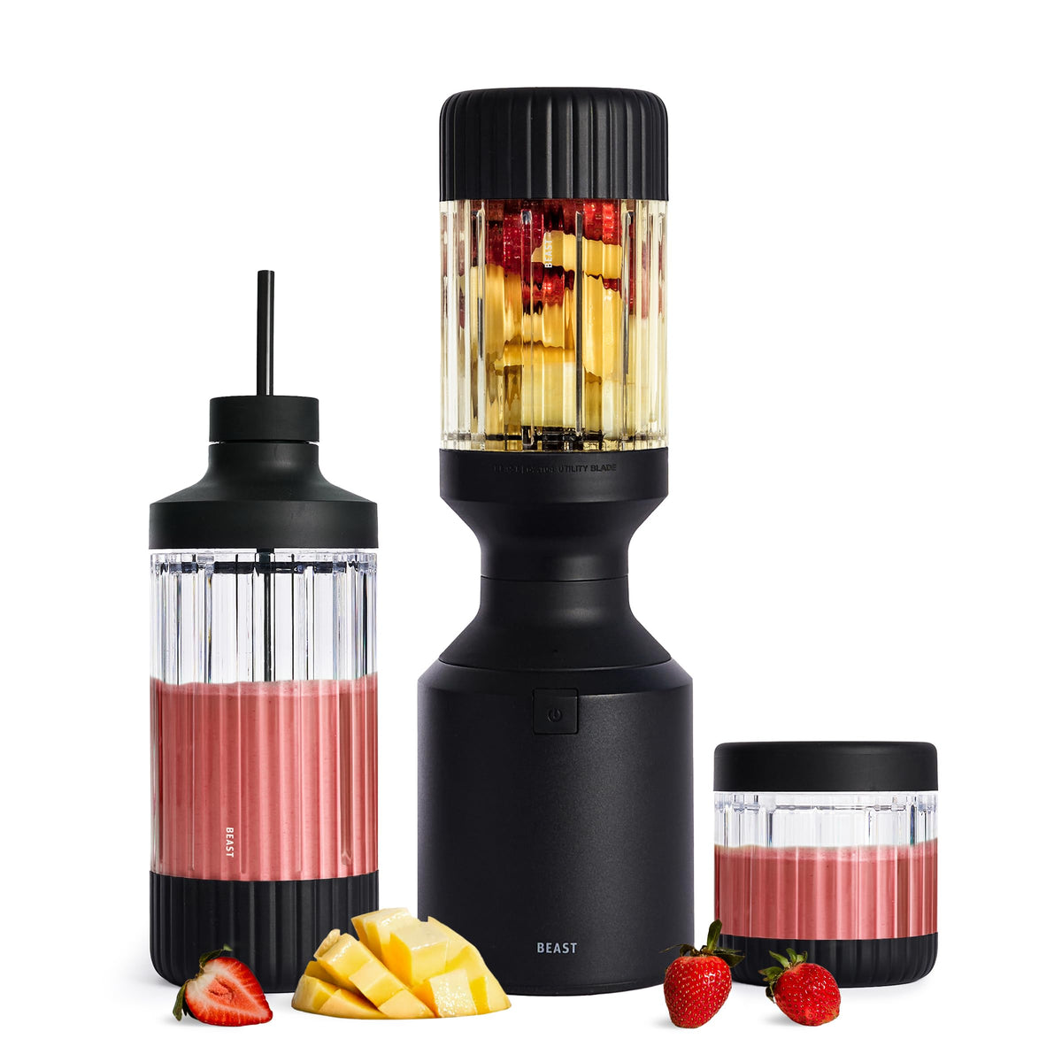 Beast Mega 1200 Stainless Steel Countertop Blender, Sage, 1200W
