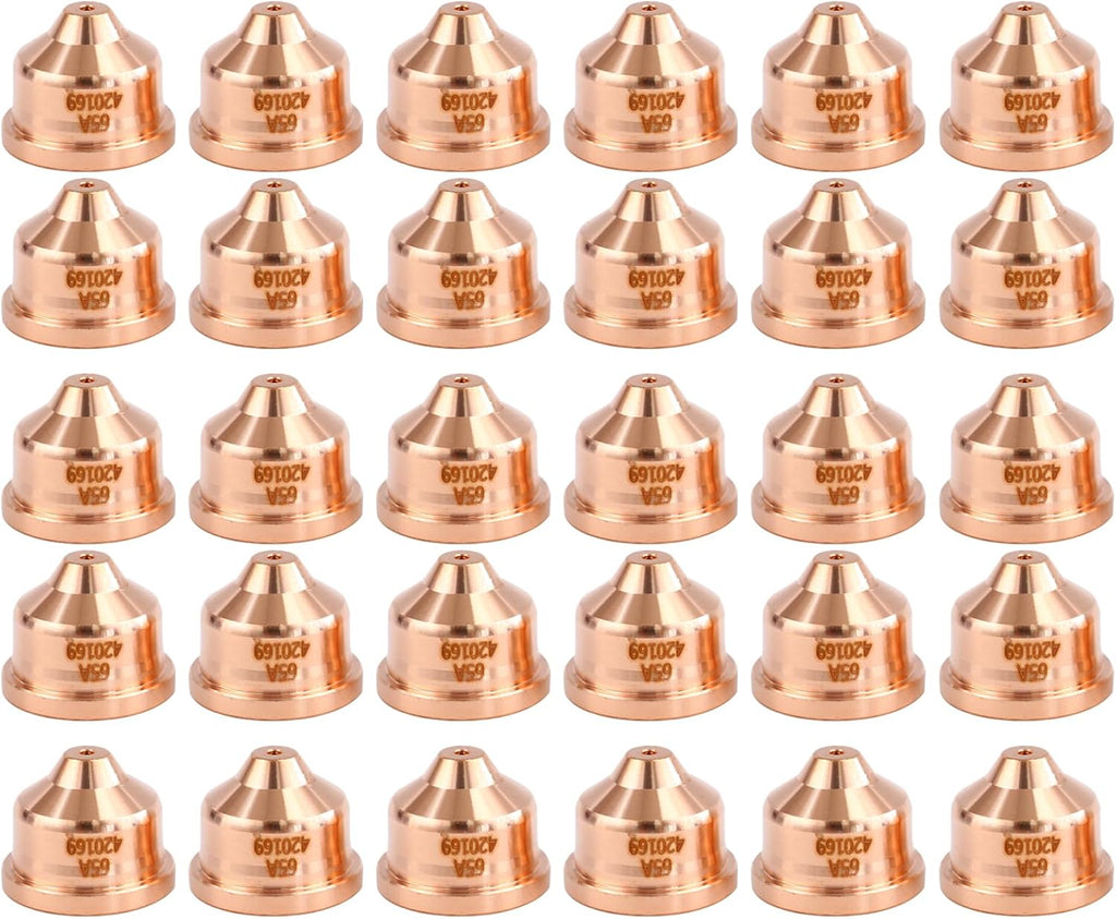 40 Pcs 420158 Plasma Nozzle Tips Fit PMX 125 Cutting Torch Consumables