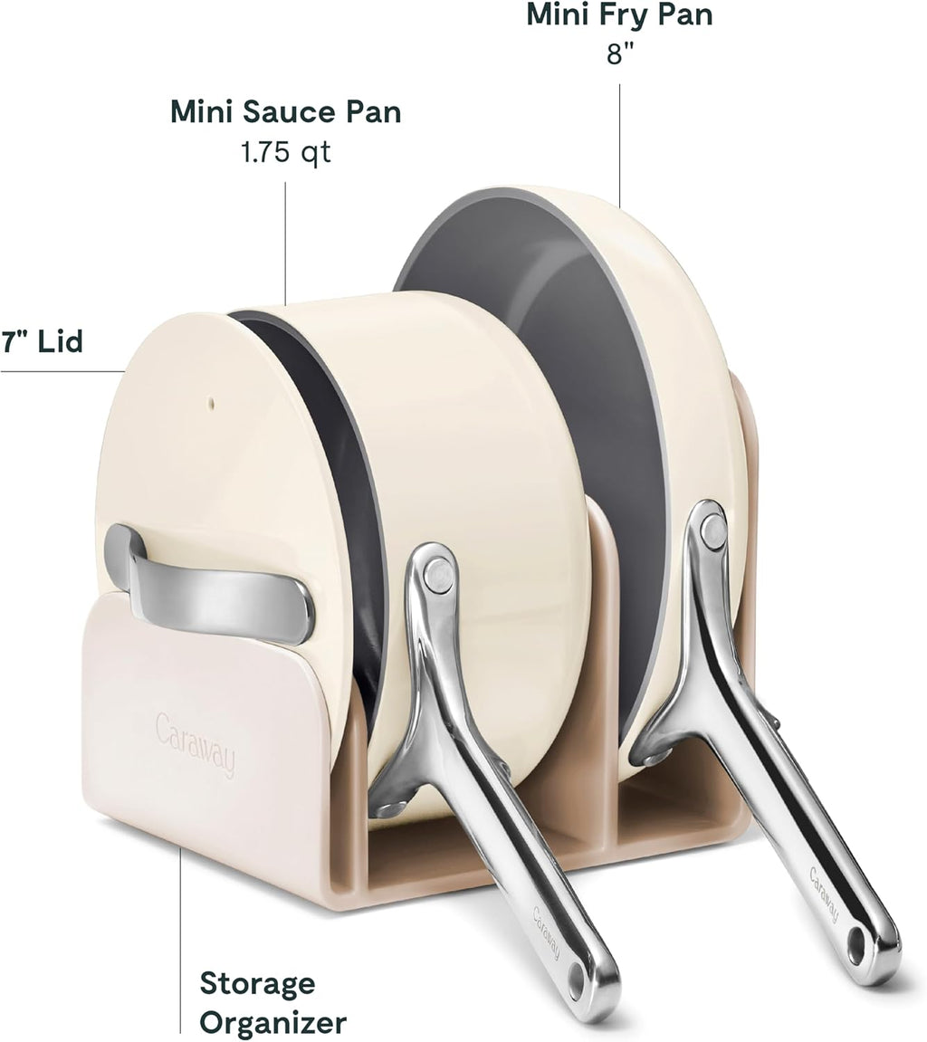Caraway Non-Stick Ceramic Mini Cookware Set