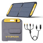 VTOMAN VS200 200W 19V Portable Solar Panel for Power Station