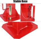 12Ton Pin Type Car Jack Stand 2PCS-Heavy Duty 22000LBS Portable Jack Stands with Locking Pin, Adjustable Height 11"-18", for Trucks, RV, SUV, Auto Repair