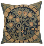 William Morris Birds Face to Face II Tapestry Throw Pillow Cover 19 x 19 in