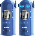 AFMAT Fully Automatic Pencil Sharpener, Blue, 2 Pack (one with Dotted Eyes)