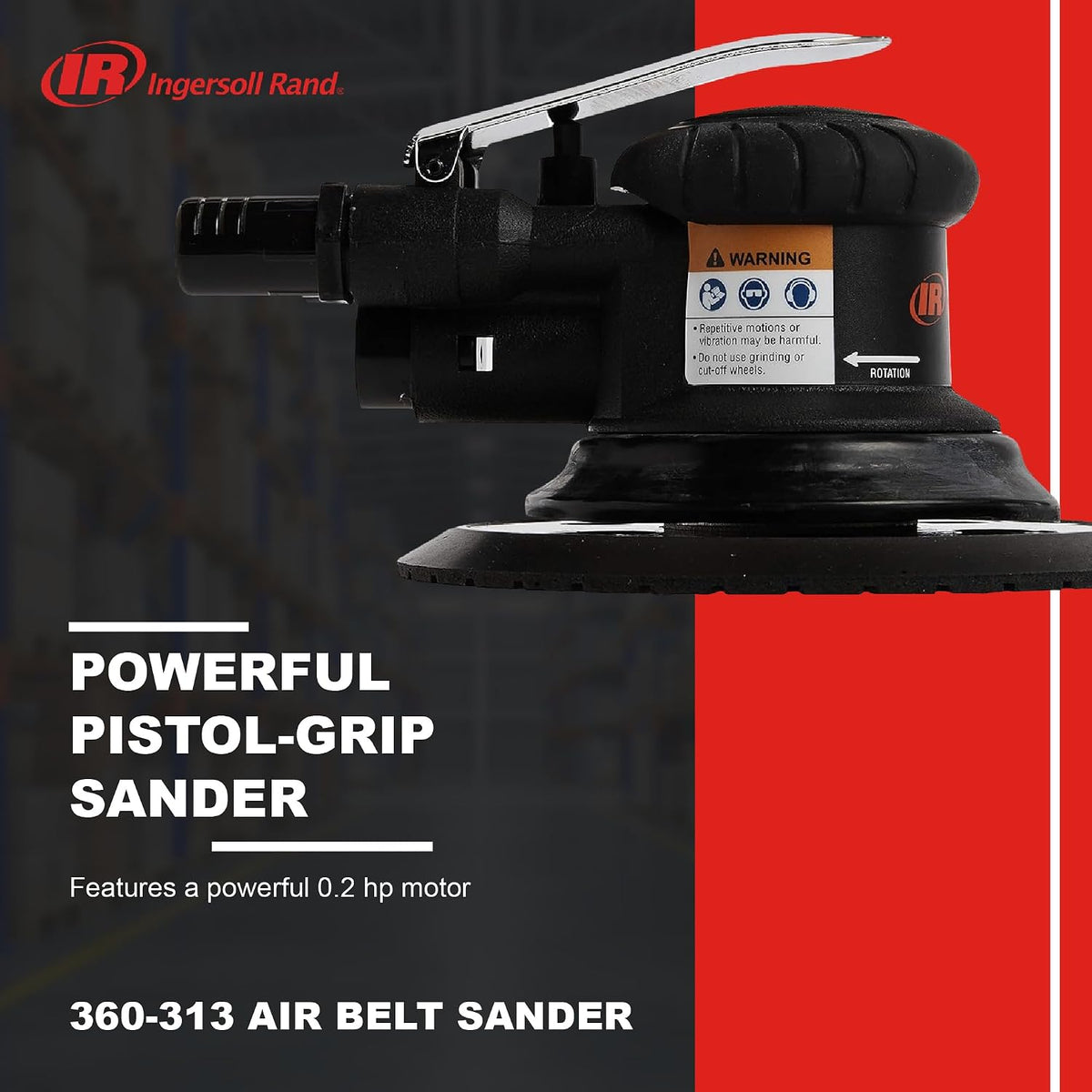 Ingersoll Rand 300G 6" Random Orbital Air Sander
