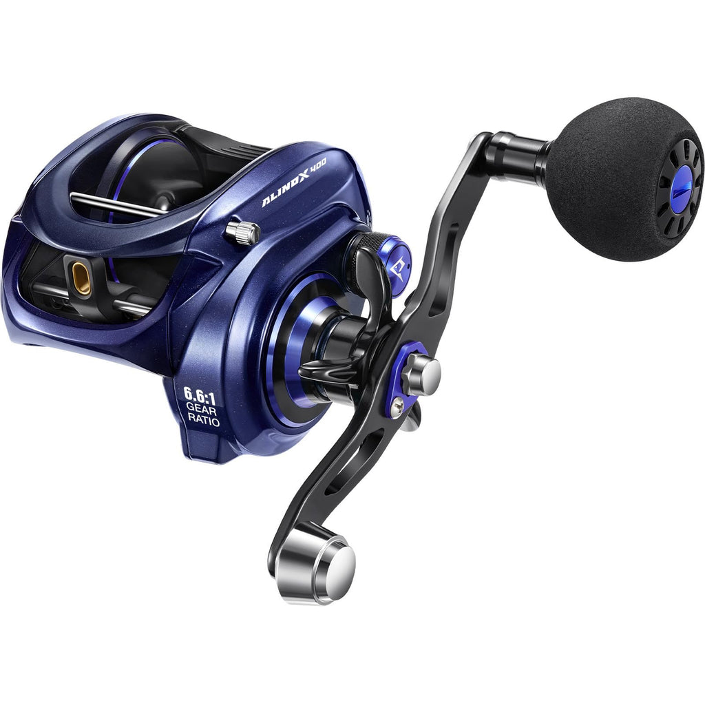 Piscifun Alinox 400 Baitcasting Reel, 38LB Drag, Aluminum Frame