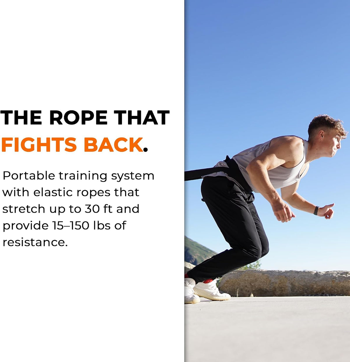 Stroops Son of The Beast Dual Safety Sleeved Battle Ropes for Body Workout