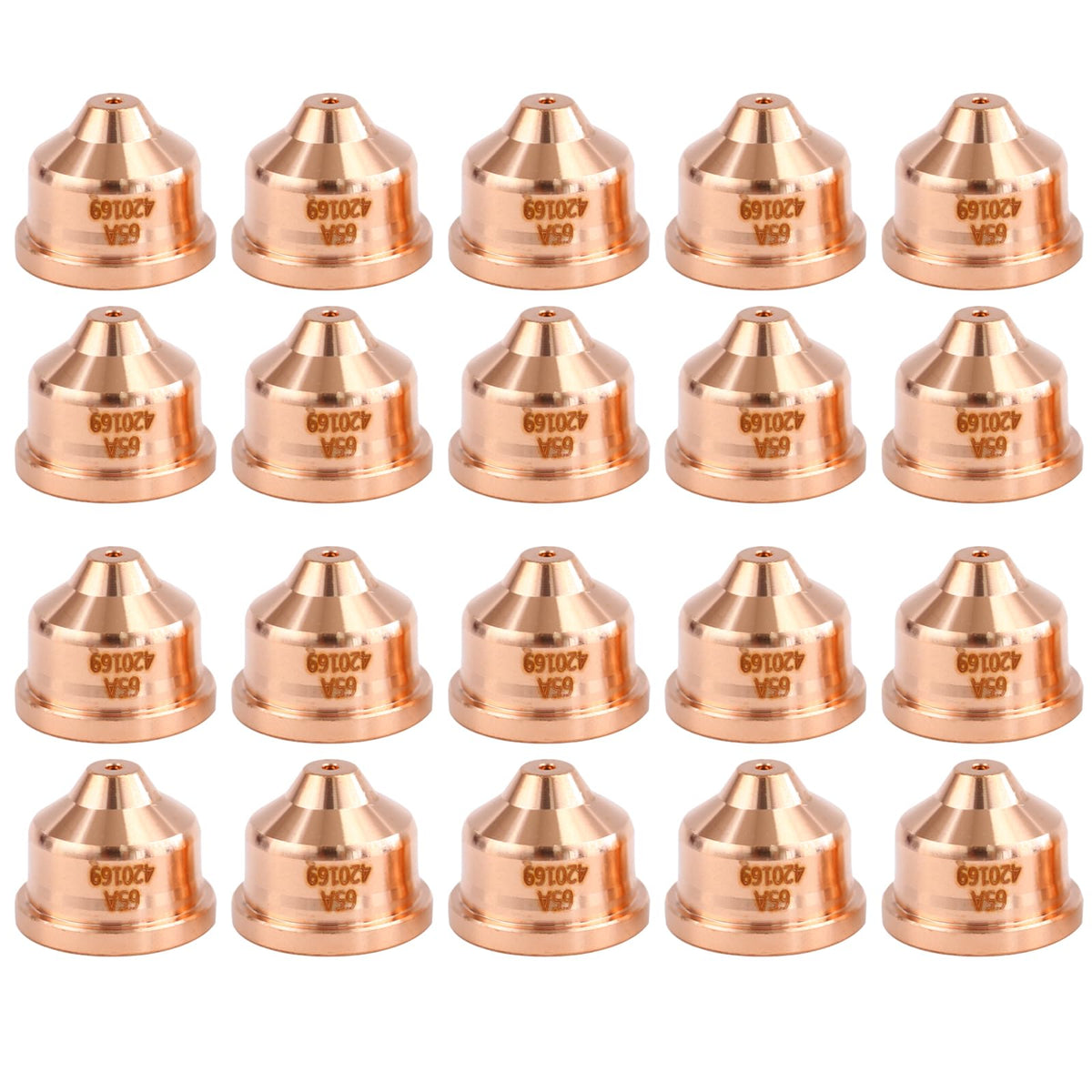 10 Pcs 420156 Plasma Retaining Cap Fit for Hypertherm Powermax 65 Torch
