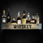 Aged & Charred Whiskey Barrel Shelf