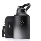 BUZIO 2 Gallon Water Jug Insulated Insulated with Fixed-Angle Large Handle