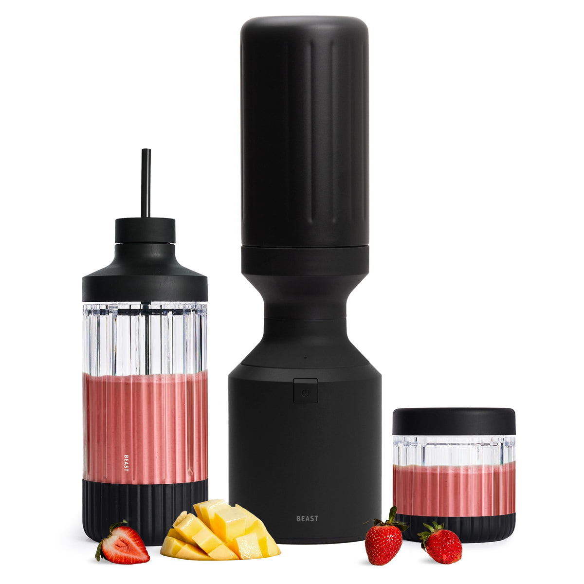 Beast Mega 1200 Plus Countertop Blender, XL Vessel, Sand, 1200W
