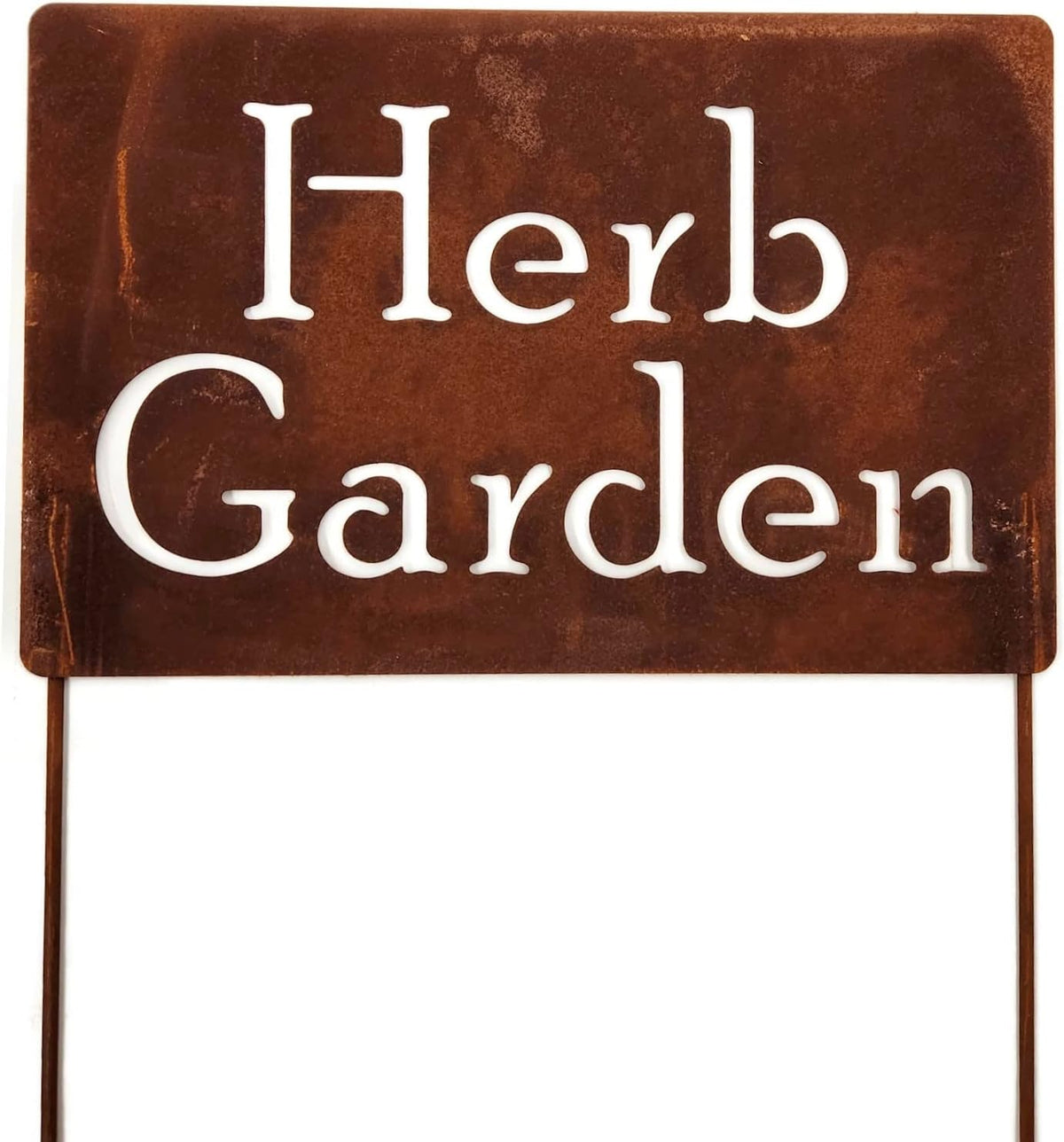 Funny Garden Stake 20 to 33 Inches Tall (Herb Garden, XL 33" Tall)