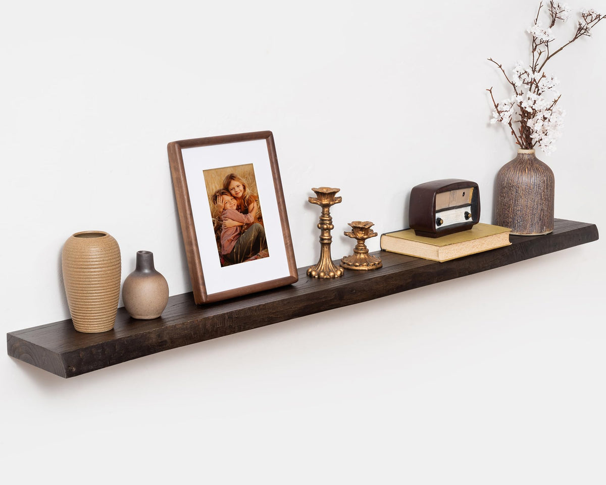 Marsmiles 55in Long Floating Shelves for Wall Mounted, 1Pack|Natural