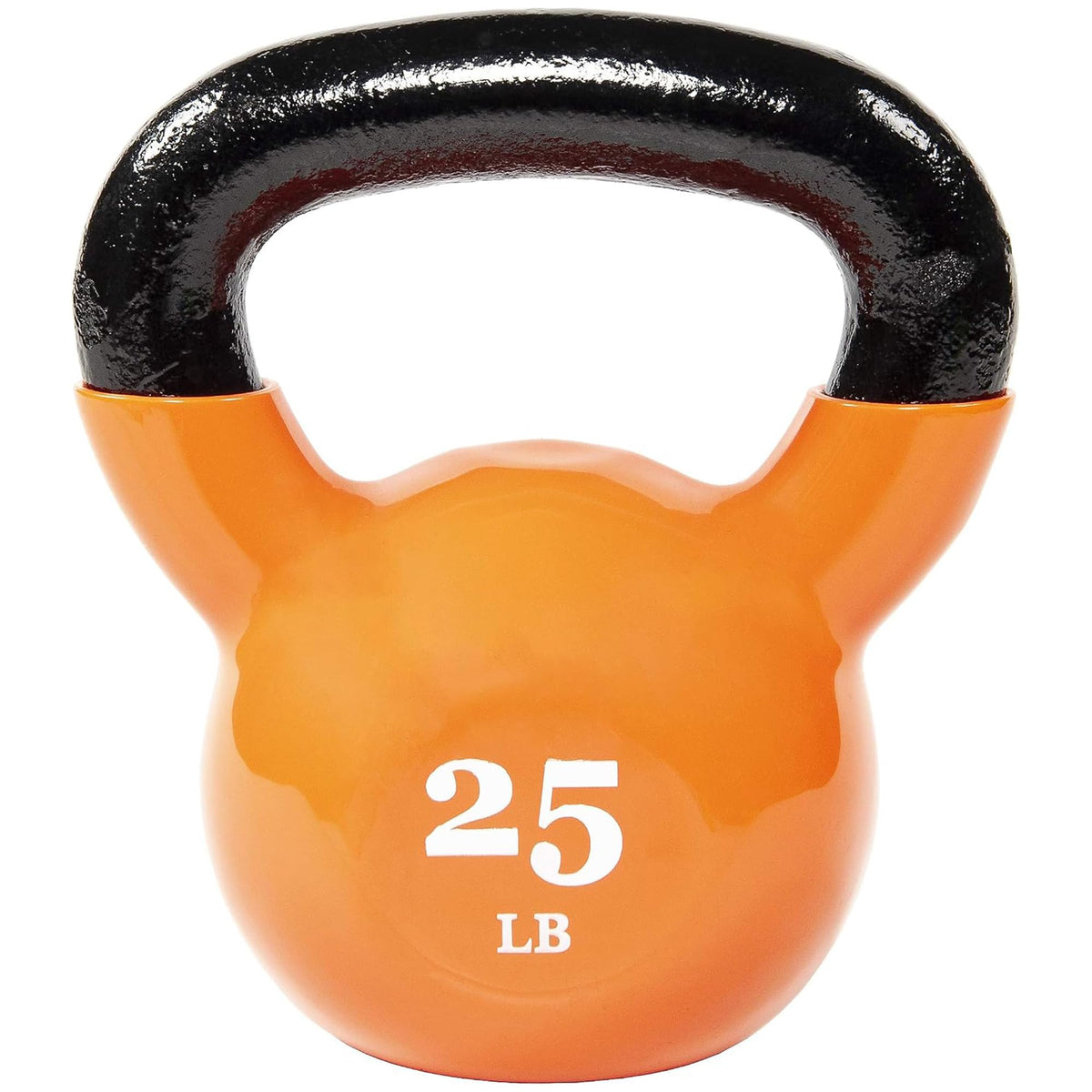 Fitvids 5-50 LB Kettlebells Cast Iron Strength Training Kettlebells for Home Gym Exercises, Single or Set