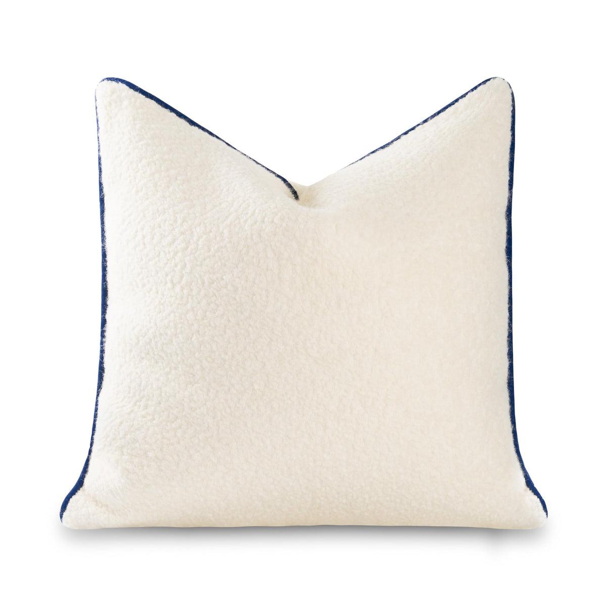 Hofdeco Premium Merino Wool Cable Knit Throw Pillow Cover, 22x22, Camel
