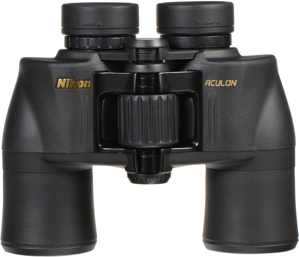 Nikon ACULON A211 8x42 Binocular | Multilayer coating, Porro prism Binocular with turn and slide eyecups, Tripod Adaptable | Official Nikon USA Model