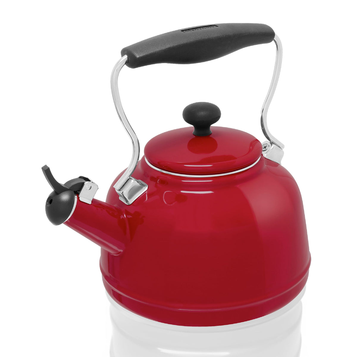 Chantal Tea Kettle, Vintage Series, Enamel on Steel, Whistling (Cobalt Blue)